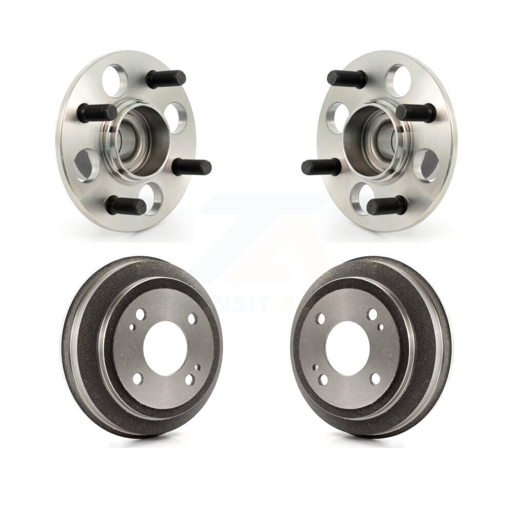 Kit d'assemblage de frein à tambour arrière et de roulement de moyeu de roue pour Honda Civic del Sol CRX