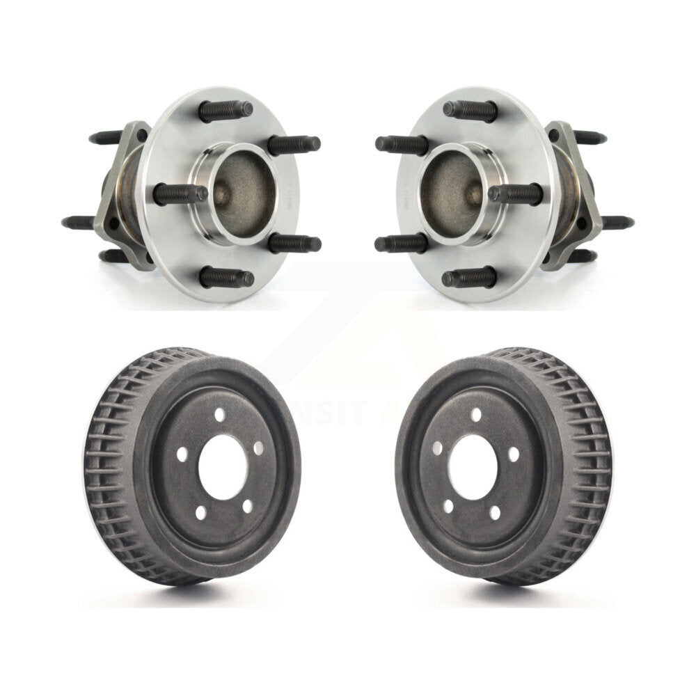 Kit de frein à tambour arrière et de roulement de moyeu de roue pour Chevrolet Malibu 2004 ABS à 4 roues