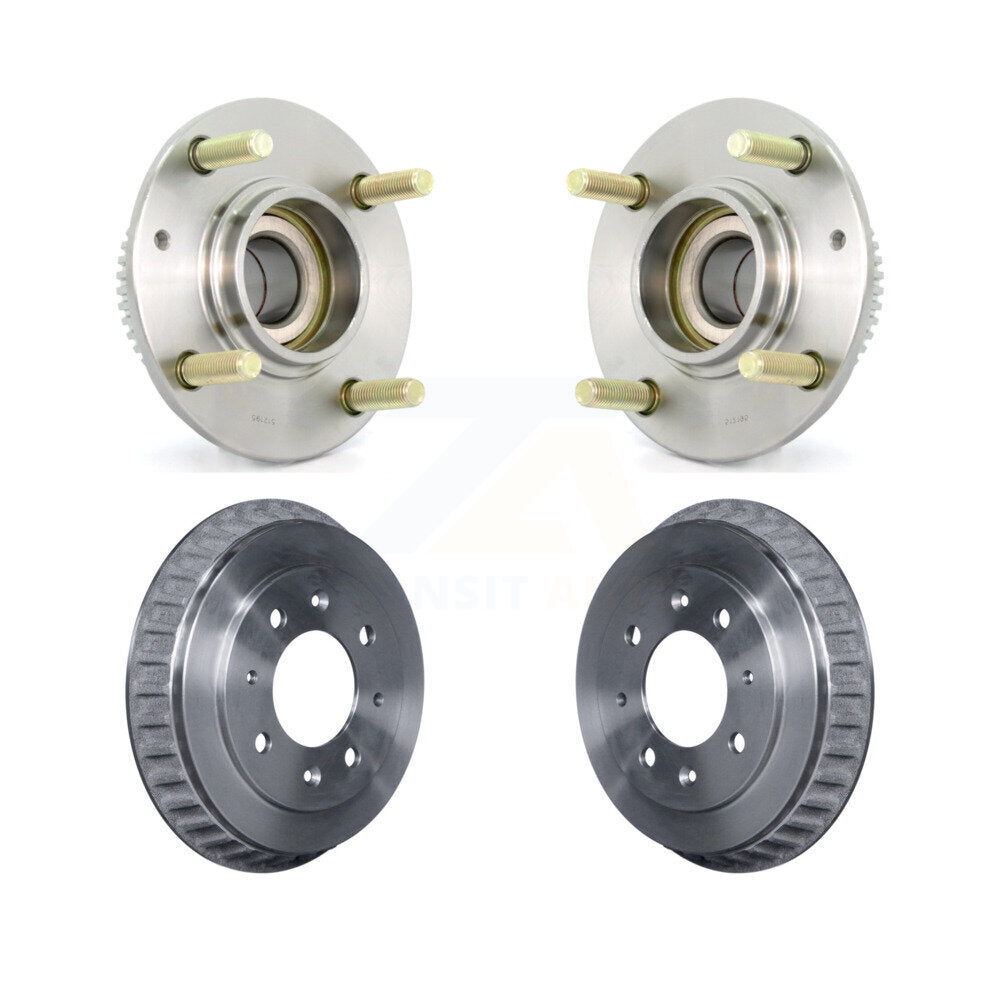 Kit d'assemblage de frein à tambour arrière et de roulement de moyeu de roue pour Kia Spectra Spectra5