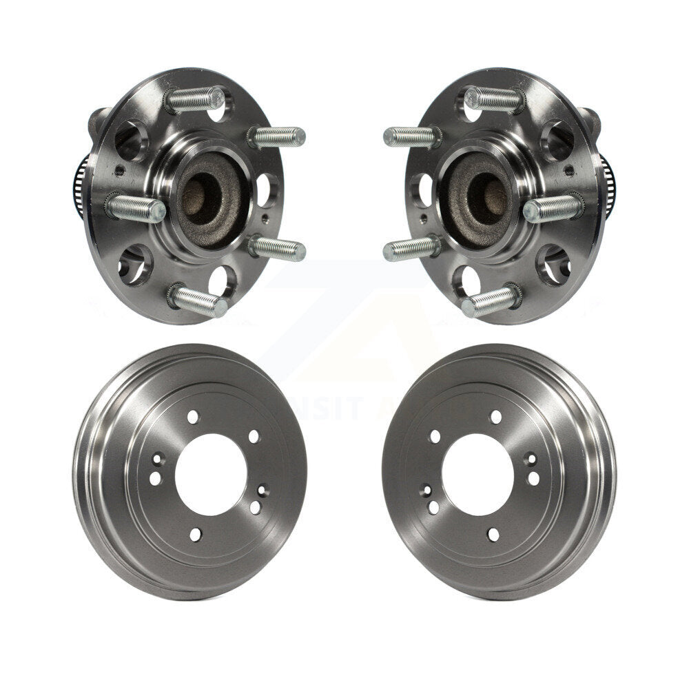 Kit de frein à tambour arrière et de roulement de moyeu de roue pour Hyundai Elantra 2008 – 2010, sans ABS