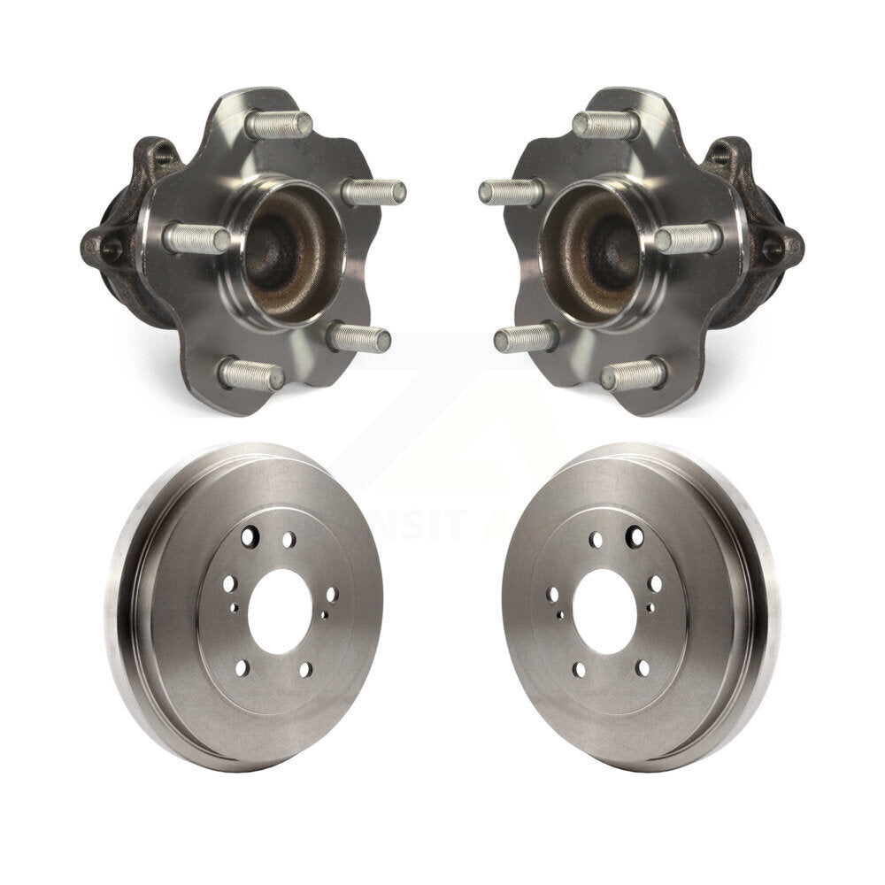 Kit d'assemblage de frein à tambour arrière et de roulement de moyeu de roue pour Nissan Sentra 2013 – 2019