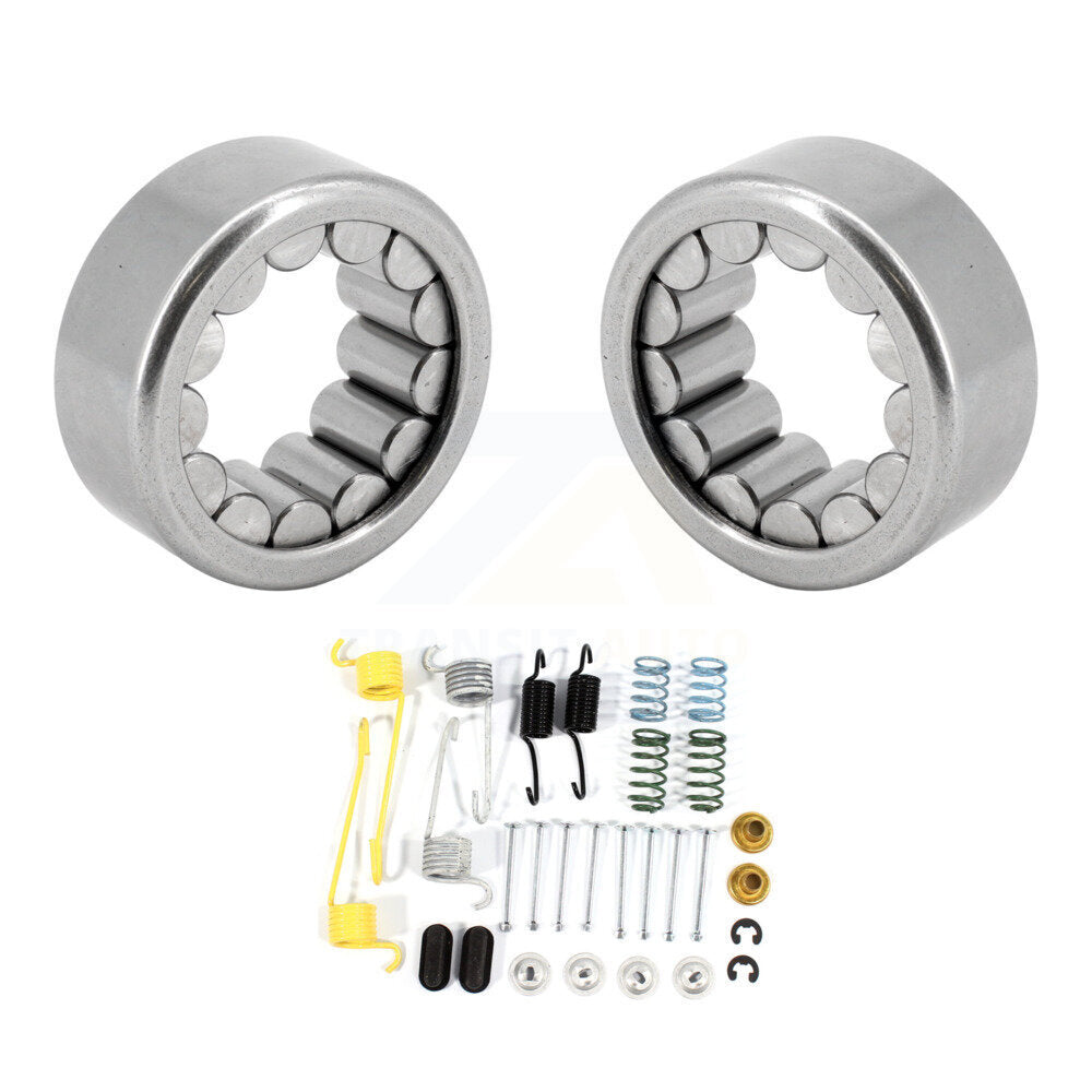 Matériel de tambour de frein arrière et kit de roulements pour Dodge Ram 1500 avec essieu robuste