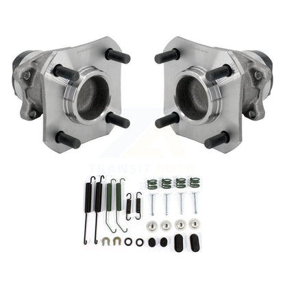 Kit d'assemblage de matériel de tambour de frein arrière et de roulement de moyeu pour Nissan Cube 2009 – 2014