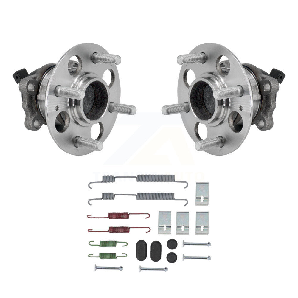 Kit de matériel de tambour de frein arrière et de roulement de moyeu pour Kia Rio Hyundai Accent 2018 – 2022