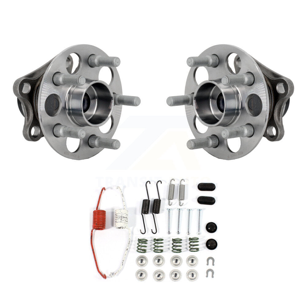Kit d'assemblage de matériel de tambour de frein arrière et de roulement de moyeu pour Scion xD 2008 – 2014