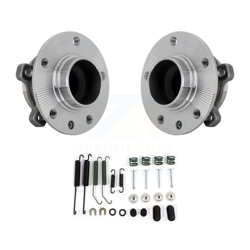 Kit d'assemblage de matériel de tambour de frein arrière et de roulement de moyeu de roue pour Jeep Compass