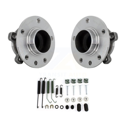 Kit d'assemblage de matériel de tambour de frein arrière et de roulement de moyeu de roue pour Jeep Compass