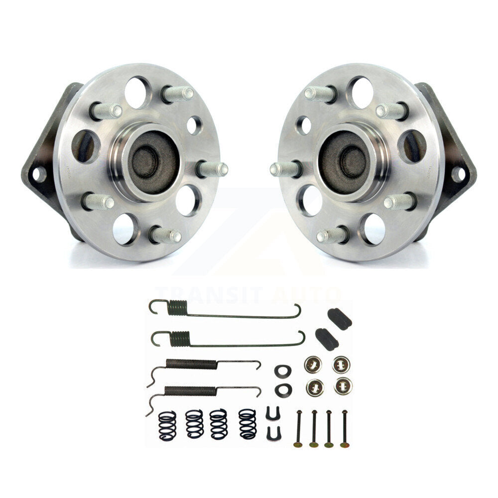 Matériel de tambour de frein arrière et kit de roulement de moyeu de roue pour Toyota Sienna 1998-2003