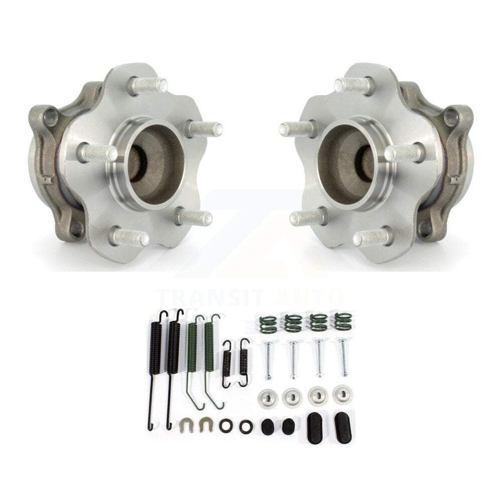 Matériel de tambour de frein arrière et kit de roulement de moyeu pour Nissan Sentra 2007-2012 2,5 L