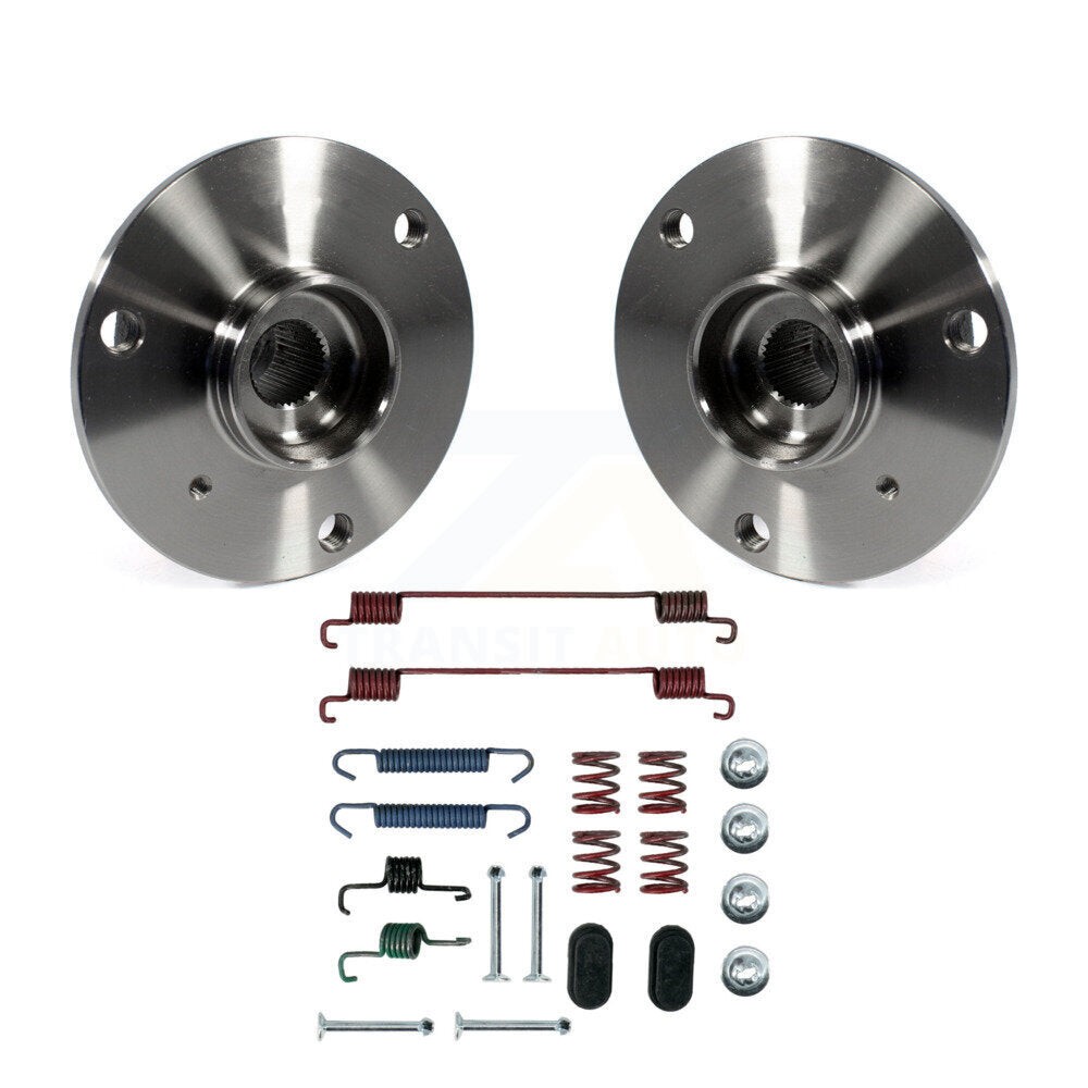 Kit d'assemblage de matériel de tambour de frein arrière et de roulement de moyeu de roue pour Smart Fortwo