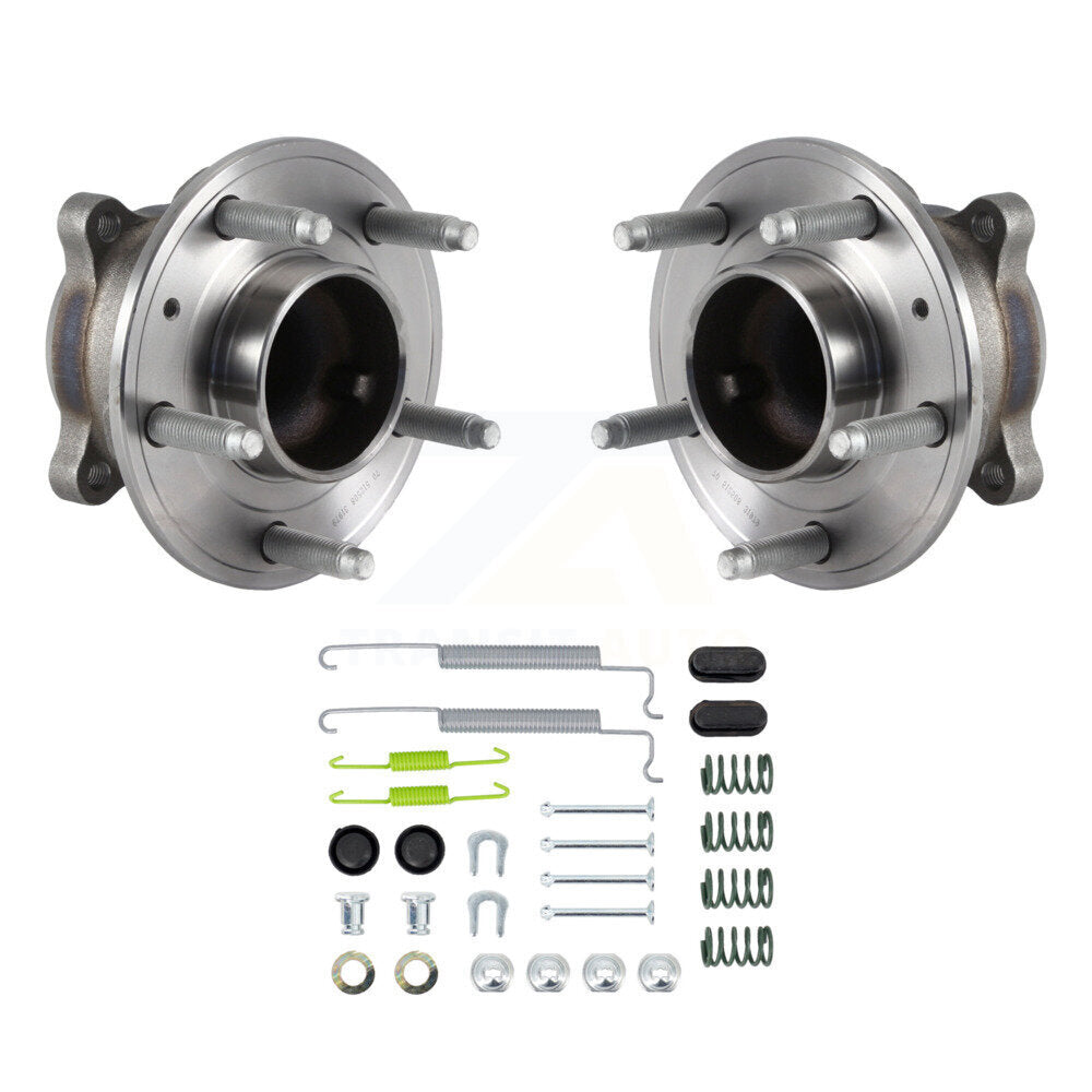 Kit d'assemblage de matériel de tambour de frein arrière et de roulement de moyeu de roue pour Chevrolet Cruze