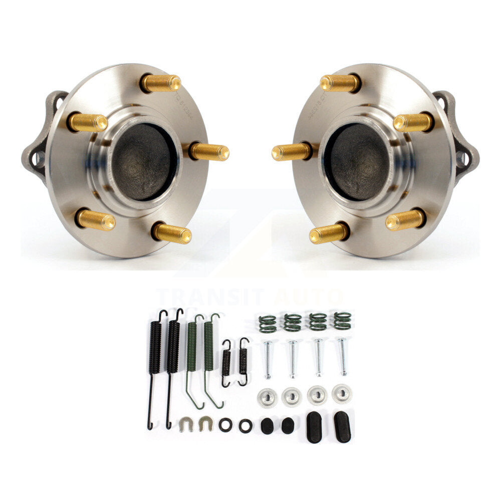 Kit d'assemblage de matériel de tambour de frein arrière et de roulement de moyeu pour Mitsubishi Lancer