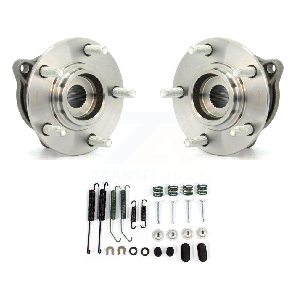 Kit d'assemblage de matériel de tambour de frein arrière et de roulement de moyeu pour Mitsubishi Lancer