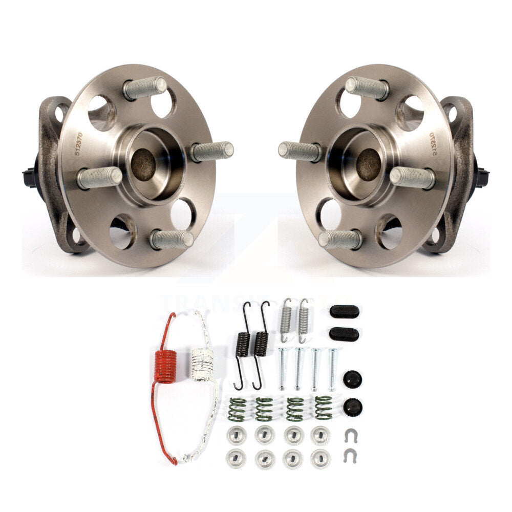Kit de matériel de tambour de frein arrière et de roulement de moyeu de roue, pour Toyota Prius C Scion iQ