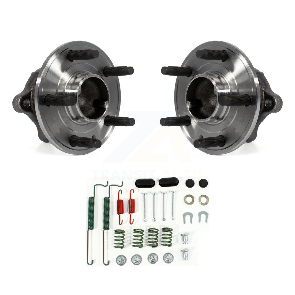 Kit d'assemblage de matériel de tambour de frein arrière et de roulement de moyeu pour Chevrolet Sonic Trax