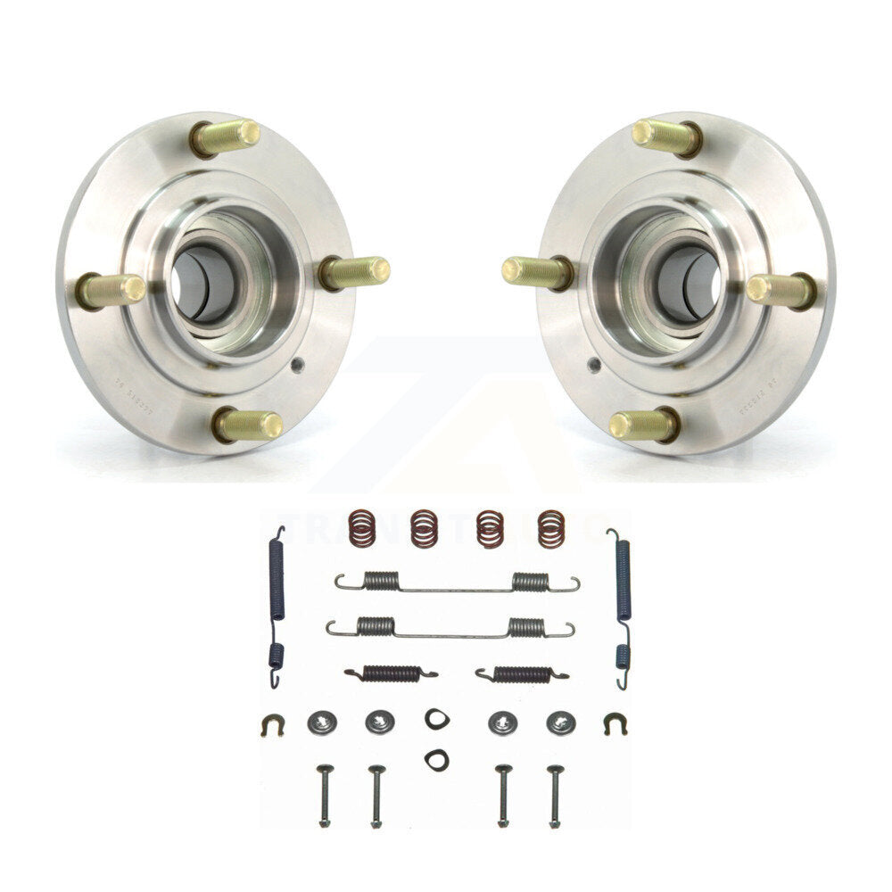 Kit d'assemblage de matériel de tambour de frein arrière et de roulement de moyeu pour Mitsubishi Lancer