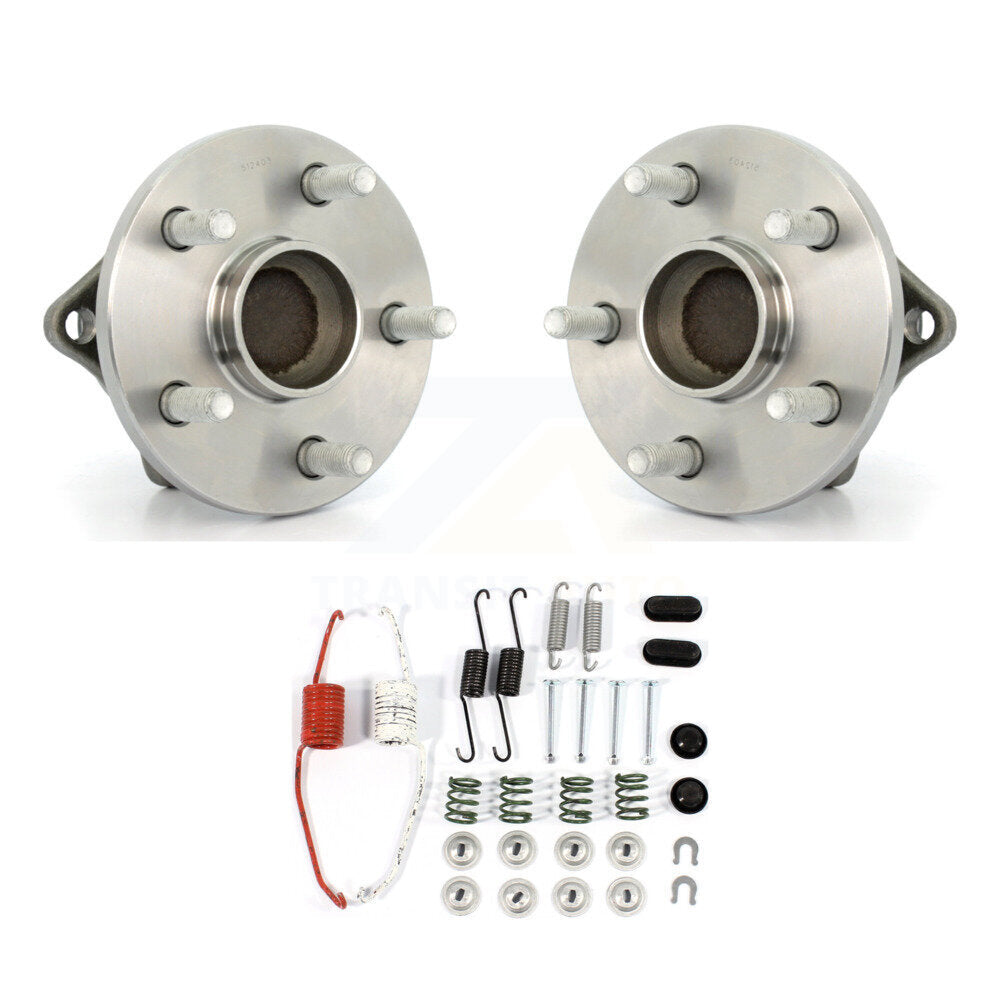 Kit d'assemblage de matériel de tambour de frein arrière et de roulement de moyeu de roue pour Toyota Corolla
