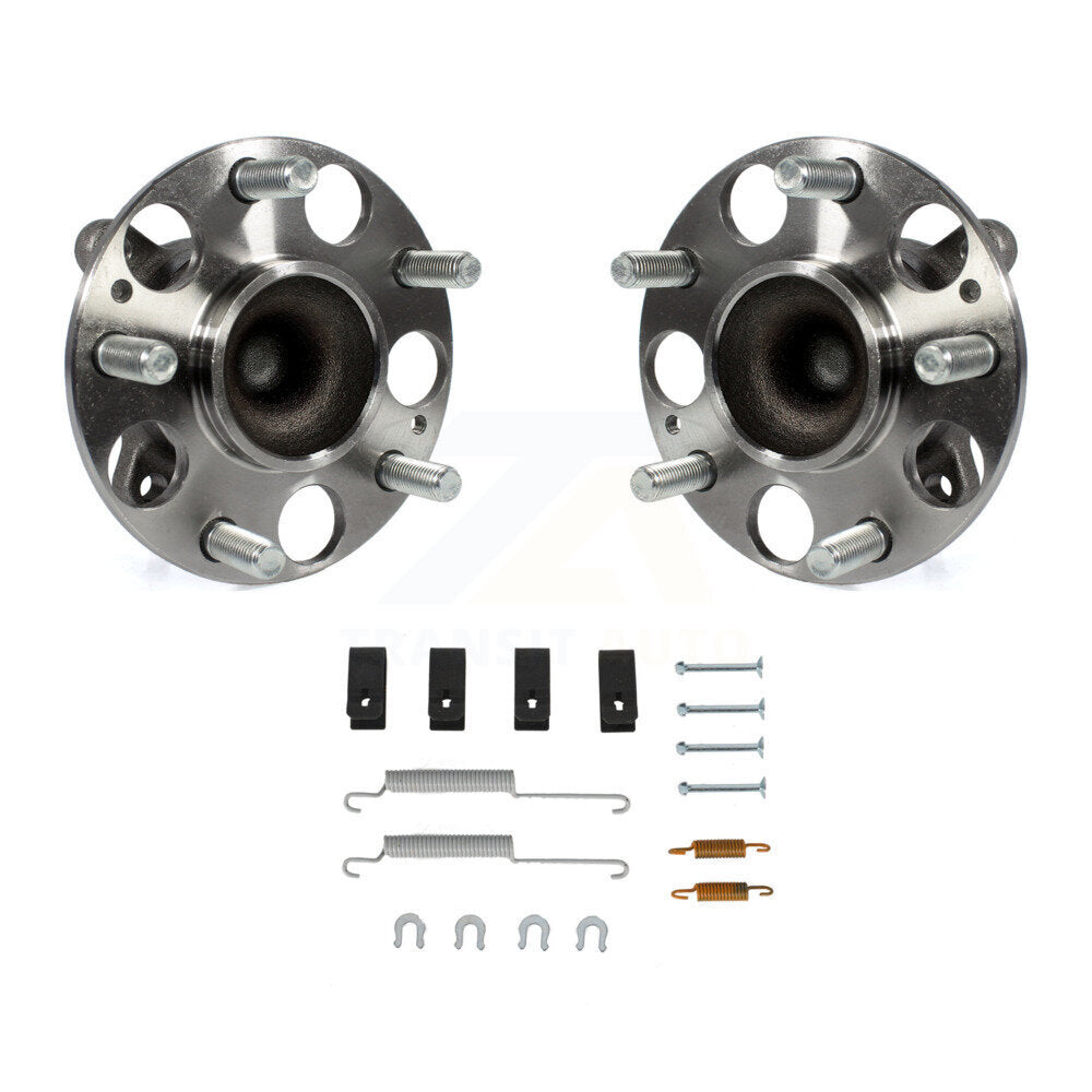 Kit d'assemblage de matériel de tambour de frein arrière et de roulement de moyeu de roue pour Honda Civic