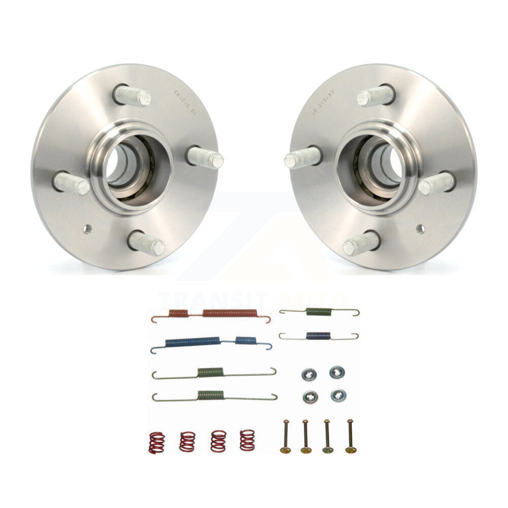 Kit d'assemblage de matériel de tambour de frein arrière et de roulement de moyeu de roue pour Hyundai Accent