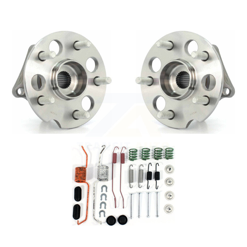 Matériel de tambour de frein arrière et kit de roulement de moyeu pour Toyota Sienna AWD 2004-2010