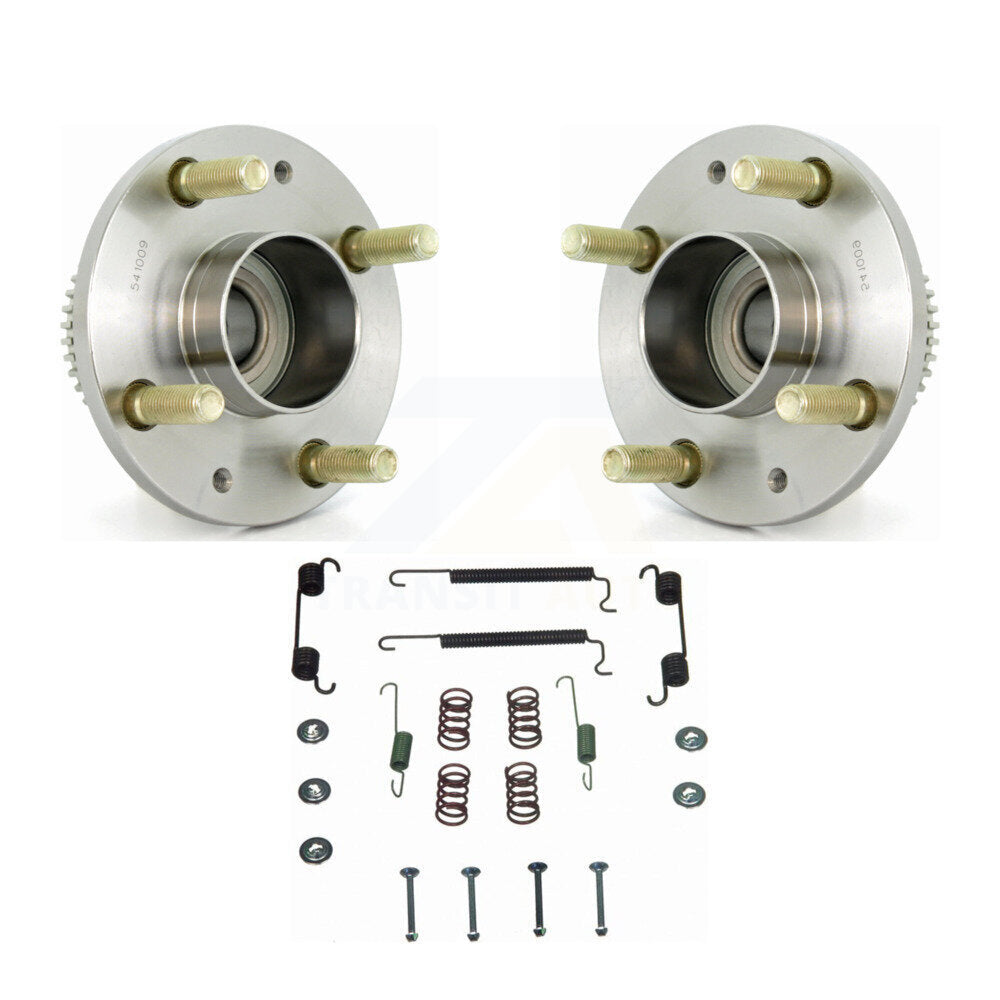 Matériel de tambour de frein arrière et Kit de roulement de moyeu pour Chevrolet Aveo Pontiac Aveo5 Wav