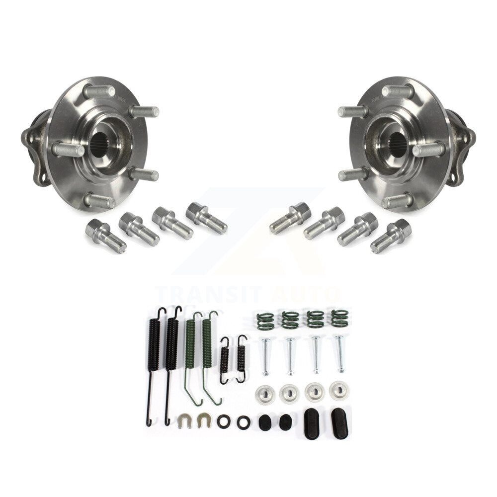 Kit d'assemblage de matériel de tambour de frein arrière et de roulement de moyeu pour Mitsubishi Lancer
