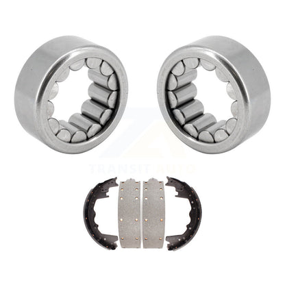 Chaussures de tambour de frein arrière et kit de roulements pour Ford E-350 Econoline F-350 1983-1985