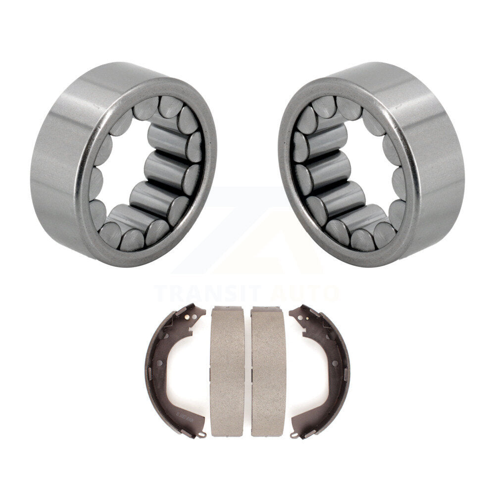 Chaussures de tambour de frein arrière et Kit de roulements pour GMC Sierra 1500 Chevrolet Silverado