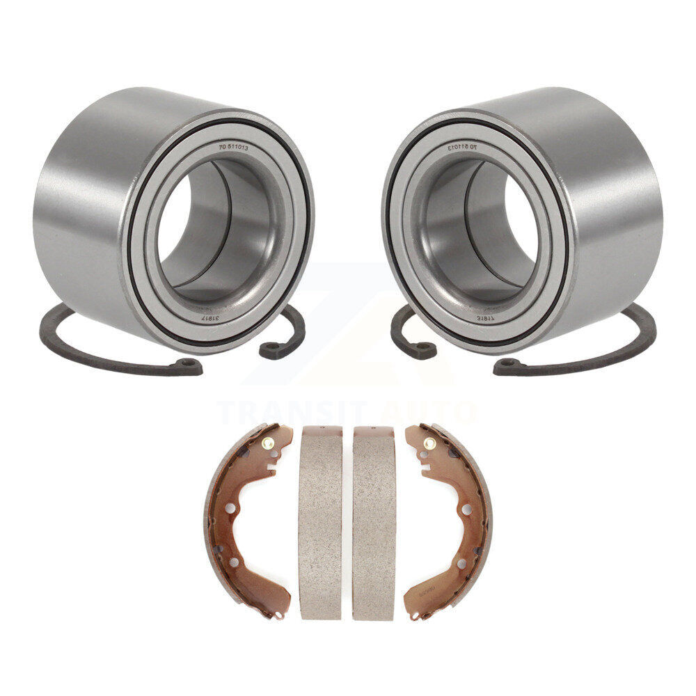 Kit de roulement de chaussures de tambour de frein arrière, pour Eagle Summit Plymouth Colt Mitsubishi Exp