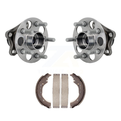 Kit d'assemblage de patins de tambour de frein arrière et de roulement de moyeu de roue pour Scion xD 2008 – 2014