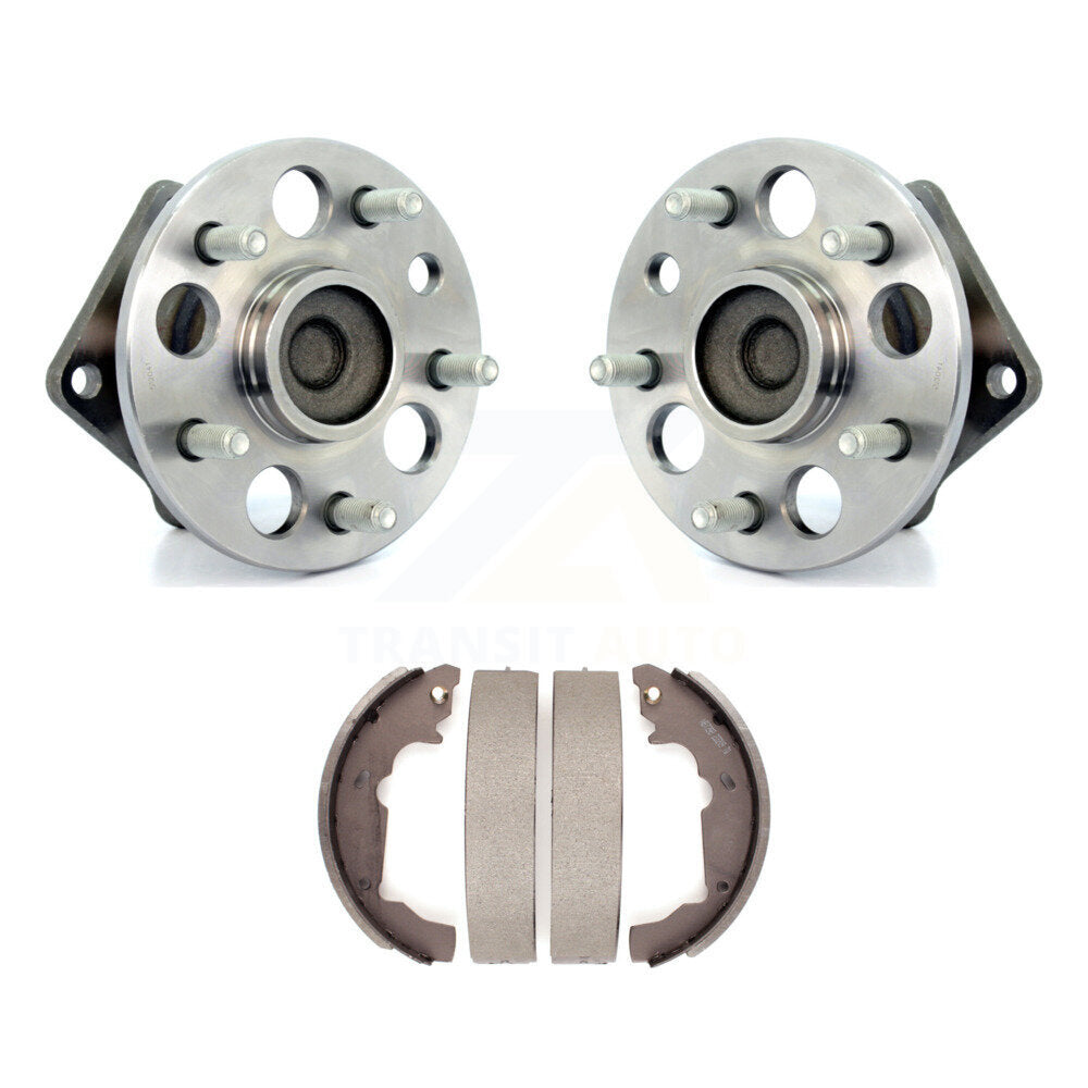 Kit d'assemblage de patins de tambour de frein arrière et de roulement de moyeu pour Toyota Sienna 1998-2003