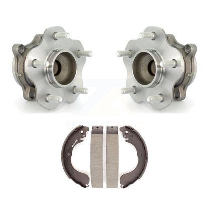 Chaussures de tambour de frein arrière et kit de roulement de moyeu de roue pour Nissan Sentra 2007 2012 2.5
