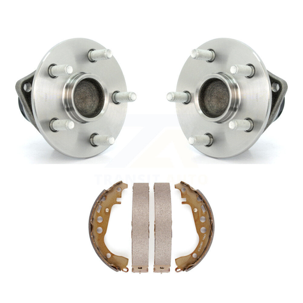 Chaussures de tambour de frein arrière et Kit de roulement de moyeu de roue pour Toyota Corolla Prius Celica