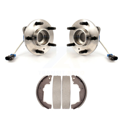 Chaussures de tambour de frein arrière et kit de roulement de moyeu de roue pour Pontiac Aztek AWD 2001-2005