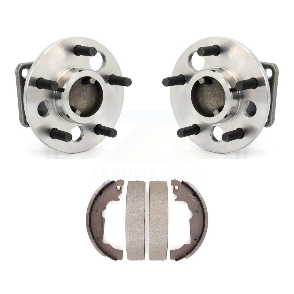 Kit de patins de tambour de frein arrière et de roulement de moyeu, pour Pontiac Aztek FWD 01-05 avec non AB