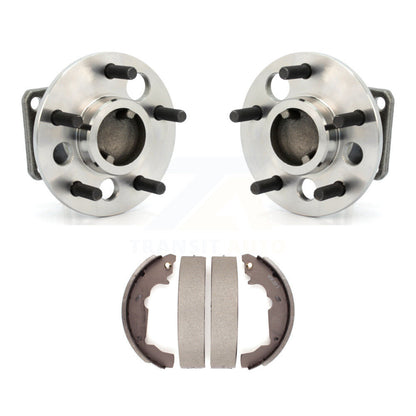 Kit de patins de tambour de frein arrière et de roulement de moyeu, pour Pontiac Aztek FWD 01-05 avec non AB