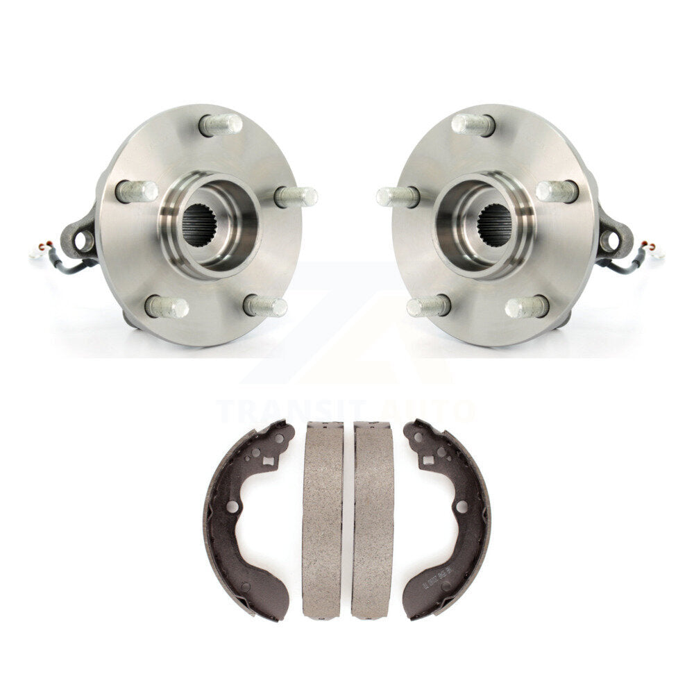 Kit d'assemblage de chaussures de tambour de frein arrière et de roulement de moyeu pour Suzuki SX4 AWD 2007 – 2013