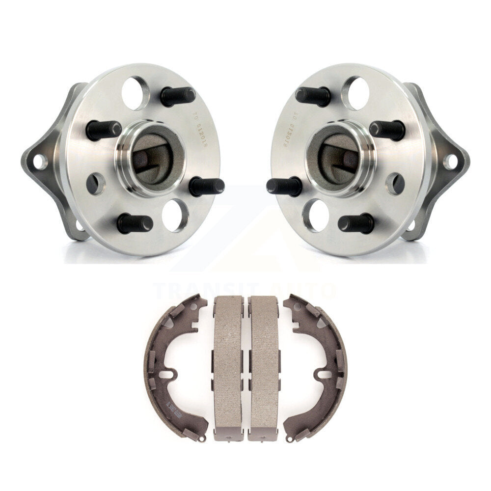 Chaussures de tambour de frein arrière et Kit de roulement de moyeu pour Toyota Corolla Prizm Chevrolet Ge