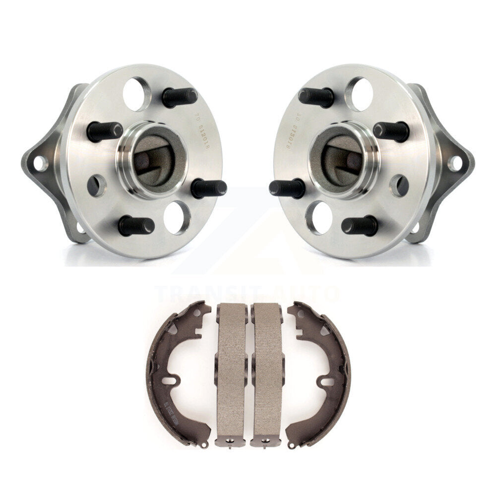 Kit d'assemblage de patins de tambour de frein arrière et de roulement de moyeu, pour Toyota Corolla, sans ABS