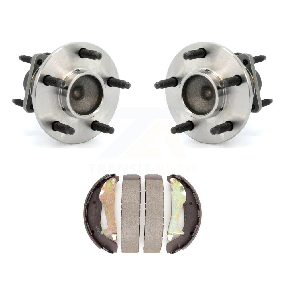 Chaussures de tambour de frein arrière et Kit de roulement de moyeu pour Chevrolet Cobalt Pontiac G5 HHR