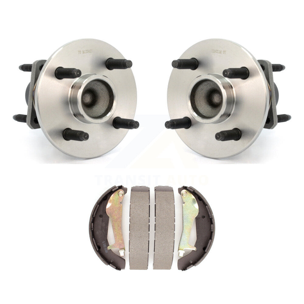 Kit de roulement de moyeu de chaussures de tambour de frein arrière, pour Chevrolet Cobalt Pontiac G5 2009 – 2010