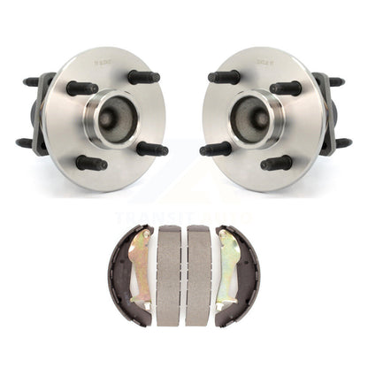 Kit de roulement de moyeu de chaussures de tambour de frein arrière, pour Chevrolet Cobalt Pontiac G5 2009 – 2010