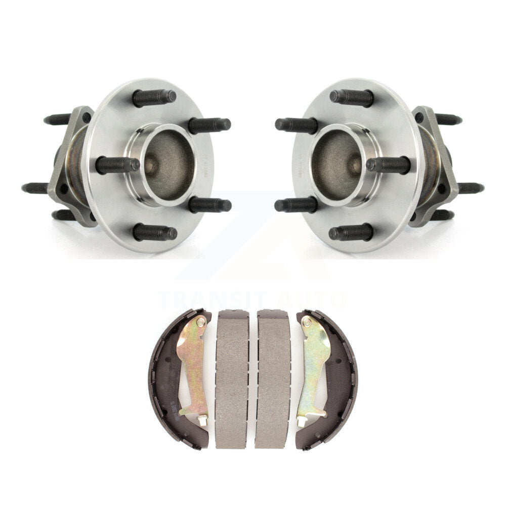 Chaussures de tambour de frein arrière et Kit d'assemblage de roulement de moyeu pour Chevrolet Cobalt HHR