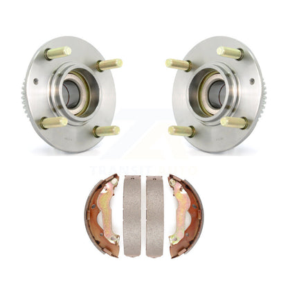 Kit de chaussures de tambour de frein arrière et de roulement de moyeu pour Kia Spectra 4 roues ABS 2007 – 2009