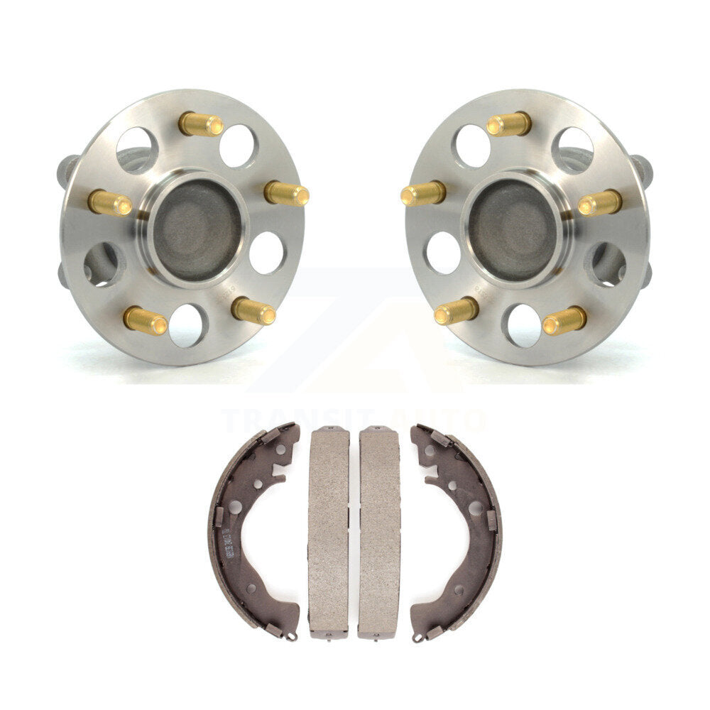 Chaussures de tambour de frein arrière et kit de roulement de moyeu pour Honda Civic Hybrid-L Hybrid 2011