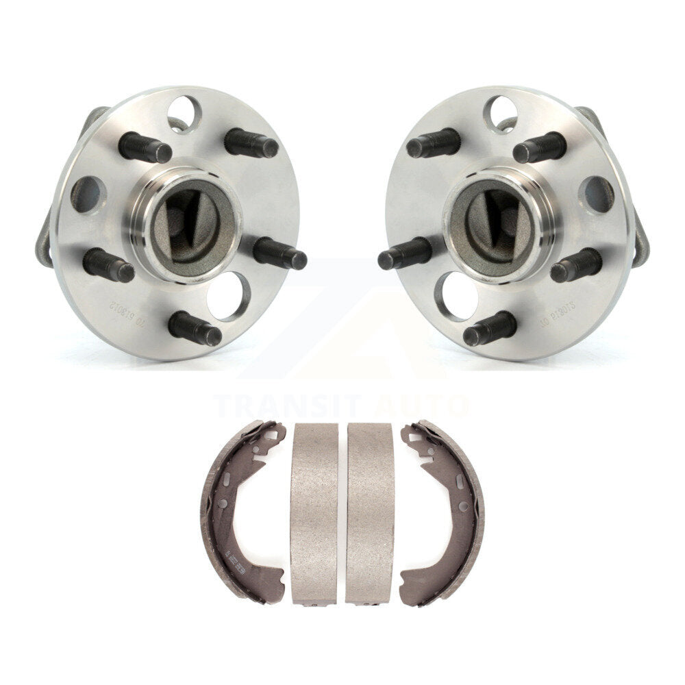 Chaussures de tambour de frein arrière et kit de roulement de moyeu pour Chevrolet Cavalier 2003 sans ABS