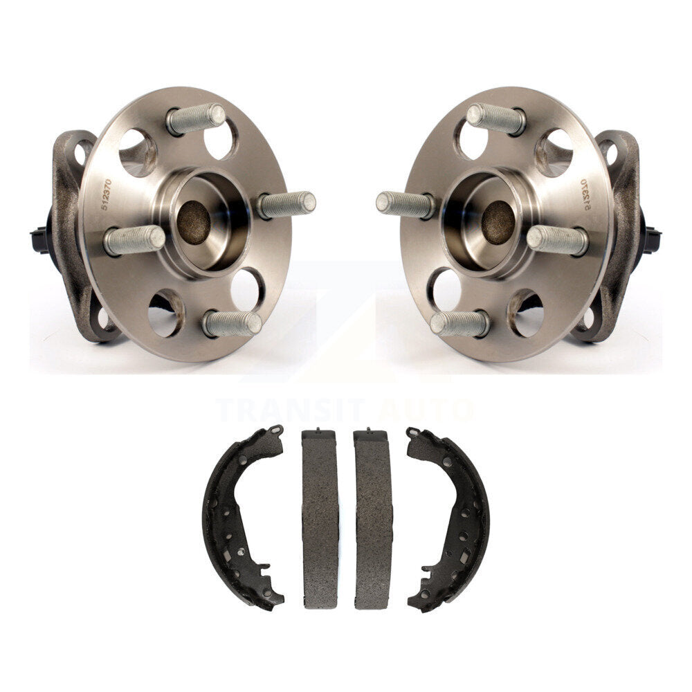 Kit d'assemblage de chaussures de tambour de frein arrière et de roulement de moyeu de roue pour Toyota Yaris