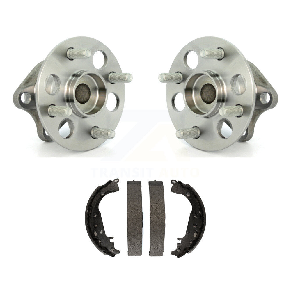 Chaussures de tambour de frein arrière et Kit de roulement de moyeu pour Toyota Yaris 2006 – 2007, sans ABS