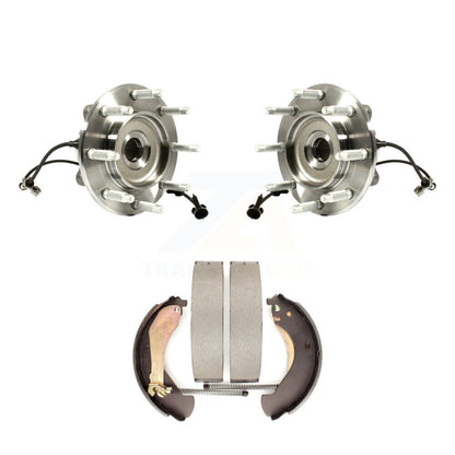 Kit de chaussures de tambour de frein arrière et de roulement de moyeu, pour Chevrolet Silverado 1500 GMC Sierra