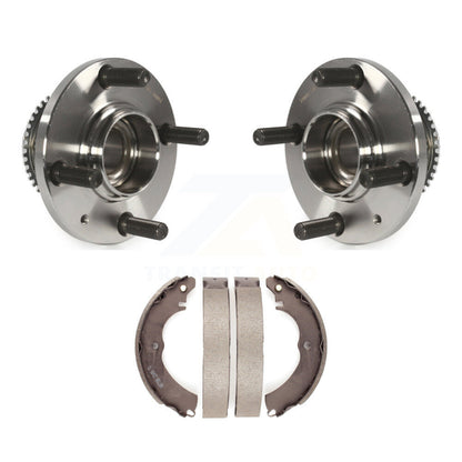 Chaussures de tambour de frein arrière et kit de roulement de moyeu pour Mitsubishi Lancer ES 2002-2007